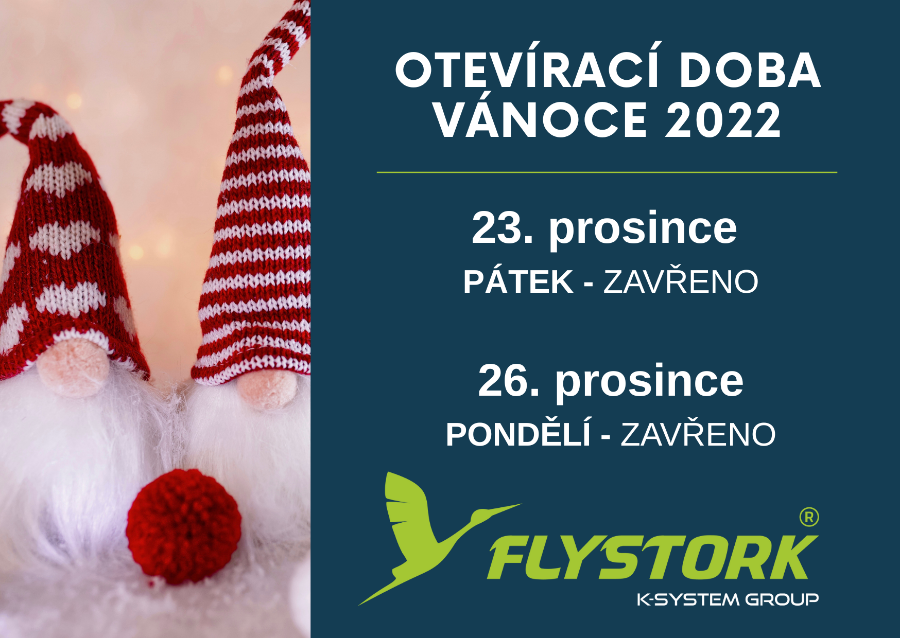 Vánoční provozní doba Flystork